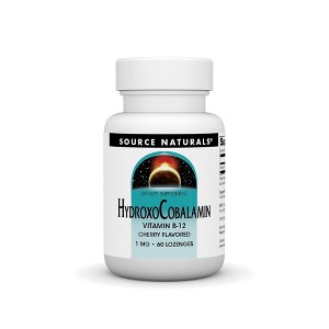 Hydroxocobalamin by Source Naturals, Inc.  -  60 Lozenge - 1 of 3