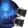 DORESshop 2-Pack 2W Plug-in Projection Night Lights, Diamond Lens, RGB Colors, Multi-Color Button Control, US Plug - 2 of 4