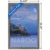 Trends International Star Wars: Naboo - Visit Naboo by Russell Walks 23 Framed Wall Poster Prints - 3 of 4