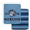 NCAA North Carolina Tar Heels Varsity Plaque Double Sided Royal Plush Blanket: Sports Team Logo - 2 of 2