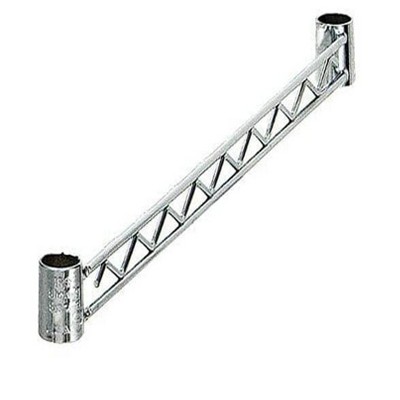 Quantum Storage Systems Hang Rail, 60"L, Chrome Plated Finish