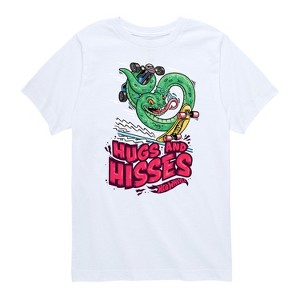 Boys' - Hot Wheels - Snake Hugs & Kisses Short Sleeve Graphic T-Shirt - 1 of 4