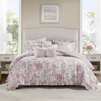 Lycvki Comforter Set with Decorative Pillows