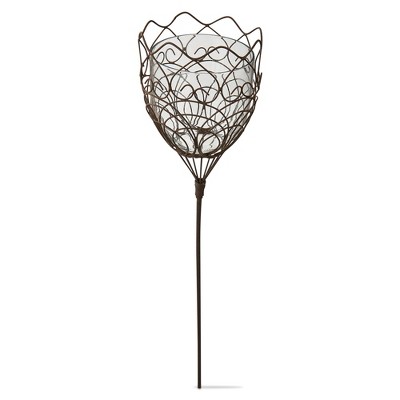 tagltd Woven Wire Sclp Garden Votive Stake