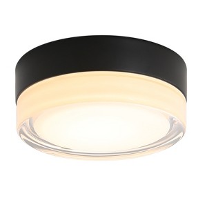 Airsurfer Small Size Flush Mount Ceiling Light 24W Glass Lampshade 2700K Ceiling Light Fixture for Bedroom Kids Room - 1 of 4