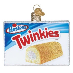 Old World Christmas Blown Glass Ornament for Christmas Tree, Hostess Twinkies Box - 1 of 4