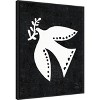 Amanti Art Christmas Whimsy Dove by Michael Mullan Canvas Wall Art Print Framed 23-in. x 28-in. - 3 of 4