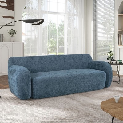 NicBex 81.5 Inch Compression Sofa 3-Seater Sofa Couch for Living Room,Office,Apartment,Bedroom