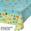 Creative Converting World Adventure Onederful World First Birthday Wildlife Animal Plates and Napkins Set 27ct - 4 of 4