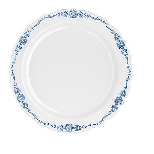 Exquisite Victorian Design Plates Holiday Plate Wedding Plate- 60 Count - 1 of 3