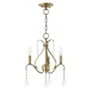 Livex Lighting Caterina 3 - Light Chandelier in  Antique Brass - 2 of 2