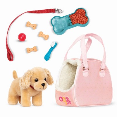 Toy dog in outlet a bag