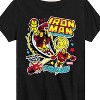Boys' - Marvel - Iron Man Sticker Style Short Sleeve Graphic T-Shirt - 2 of 4