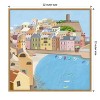 Amanti Art Italian Coast by Carla Daly Canvas Wall Art Print Framed 22 x 22-in. - 4 of 4