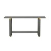 Bella Depot Modern 62.9" Solid Wood Console Table, Entryway Sofa Table with Bottom Shelf - 3 of 4