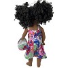 Doll Clothes Superstore Handmade Floral Sundress with Purse for 18-Inch Girl Dolls - 4 of 4
