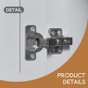Modern Tall Storage Cabinet – Tilt-Out Compartment, Adjustable Shelves, 80LBS Capacity, Soft-Close Hinges - Leovsnove - 4 of 4