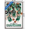 Trends International NBA Boston Celtics - 2024 NBA Finals Champions Framed Wall Poster Prints - 3 of 4