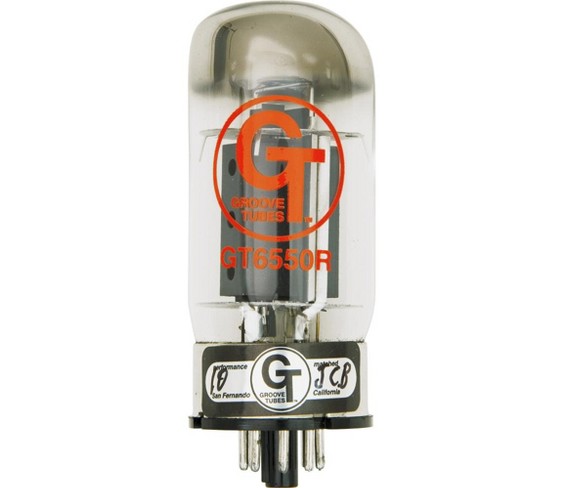 Groove Tubes Gold Series GT-6550-R Matched Power Tubes Medium (4-7 GT Rating) Duet