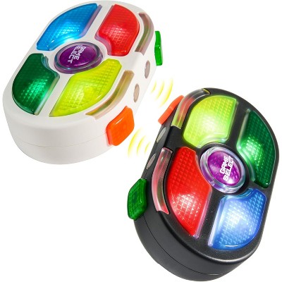 SYNCFUN 7-Key Handheld Game with 4 Game Modes, Electronic Game Toys, Board Games for 1 or 2 Players, Lights and Adjustable Sound, Ages 8+ (2-Pack)