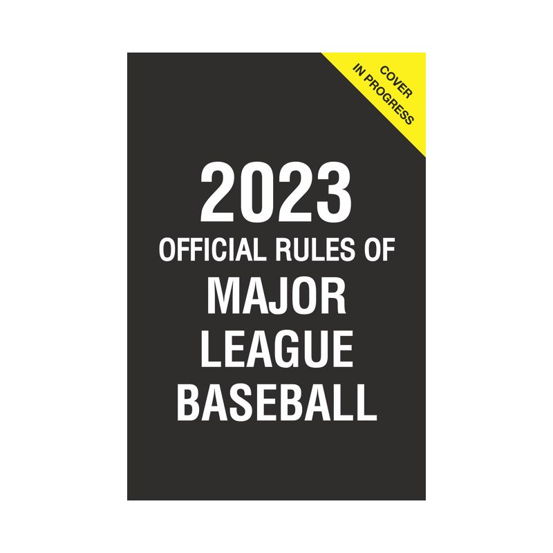 2023 Official Rules of Major League Baseball - by  Triumph Books (Paperback), 1 of 2