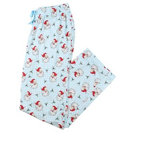 RuffleButts SoftSnooze Gender Inclusive Holiday Adult Pajama Pants - 1 of 4