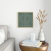 Marta Barragan Camarasa Abstract pattern linear stroke Metal Framed Art Print - Deny Desings - 2 of 3