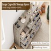 Jojoka 12 Drawer Dresser with Power Outlet, 61" Wide Wood Chest for Bedroom, Closet, Living Room Storage, Tall Dresser Organizer - 3 of 4