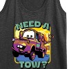 Women's - Disney - Mater Need A Tow Graphic Racerback Tank - 2 of 4