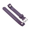 Zodaca TPU Watch Band Compatible with Fitbit Alta and Alta HR, Fitness Tracker Replacement Band for Men and Women, Purple - 4 of 4