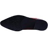 Santimon Men's Ankle Genuine Leather Dress Fashion Zipper Pointed Toe Casual Boots Black - 4 of 4