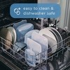 stasher Premium Silicone Reusable Food Storage Bags Lunch Starter Kit - Clear - 4pk - 4 of 4