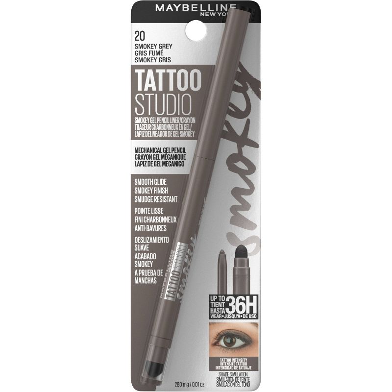 Maybelline Tattoo Studio Automatic Gel Pencil Waterproof Eyeliner - 0.01oz, 5 of 15