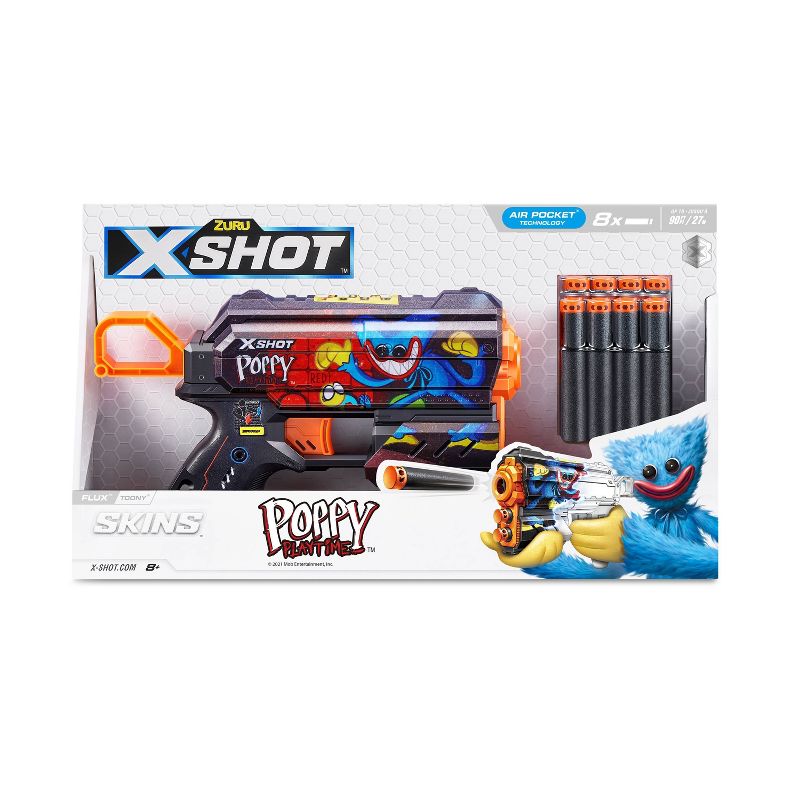 Zuru X-Shot SKINS Flux Poppy Playtime Toony Dart Blaster, 2 of 5