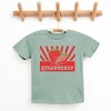 The Juniper Shop Strawberry Rays Youth Short Sleeve Tee - M - Seafoam - 2 of 4