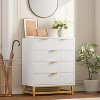 Drawer Storage Cabinet, Dresser for Bedroom, 53.5" Dresser Organizer with Metal Handle and Legs - 2 of 4