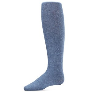 Memoi Girls' Supreme Cotton Blend Non-Pilling Opaque Tights - 1 of 2