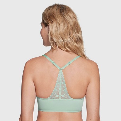 True & Co. Women's Everybody Lace Racerback Bralette : Target