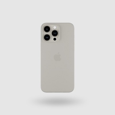 Peel - Super Thin iPhone 15 Pro Max Case - Natural