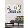 Trends International Fallout - Vault Boy - Thumbs Up Close-Up Unframed Wall Poster Prints - 2 of 4
