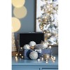 Dexmalle Set of 6 Snowflake Glass Decorative Hanging Ball Christmas Tree Ornaments - 3 of 4