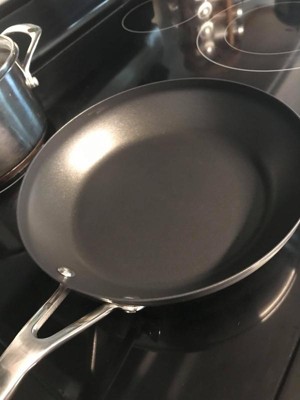 KitchenAid® Hard-Anodized Nonstick Deep Frying Sauté Pan with Lid, 3-Quart