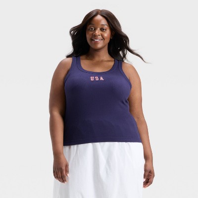 Women's Embroidered Tank Top - Universal Thread™