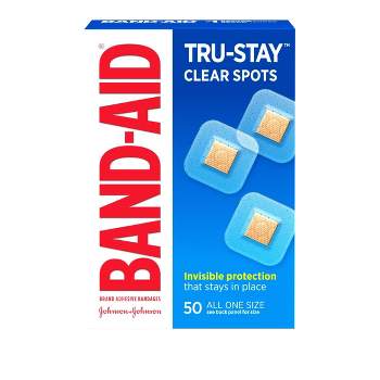 Band-Aid Clear Spot Bandages - 50ct
