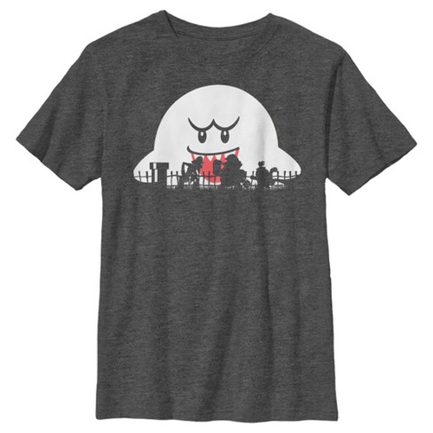 Boy's Nintendo Halloween Boo Silhouettes T-Shirt - image 1 of 4