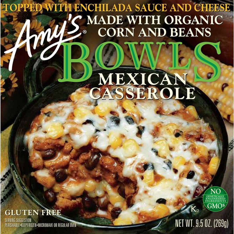 Amy&#39;s Frozen Bowls Mexican Casserole Gluten Free - 9.5 oz, 5 of 7