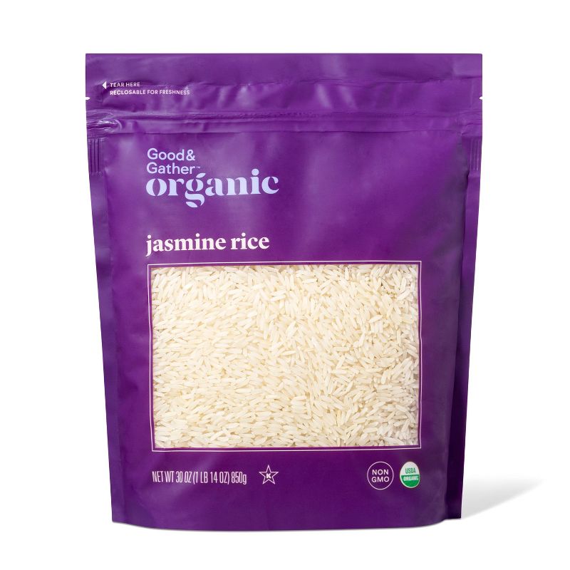 Organic Jasmine Rice - 30oz - Good & Gather&#8482;, 1 of 5