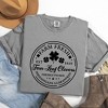 Simply Sage Market Women's Farm Fresh Four Leaf Clovers Short Sleeve Garment Dyed Tee - 2 of 4