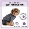 Rocky Thermal Fleece-Lined PET Sweater for Dogs, Puppies, Cats - Warm Coat Bodysuit One-Piece Jacket, Jammies with Leg Warmers - 4 of 4