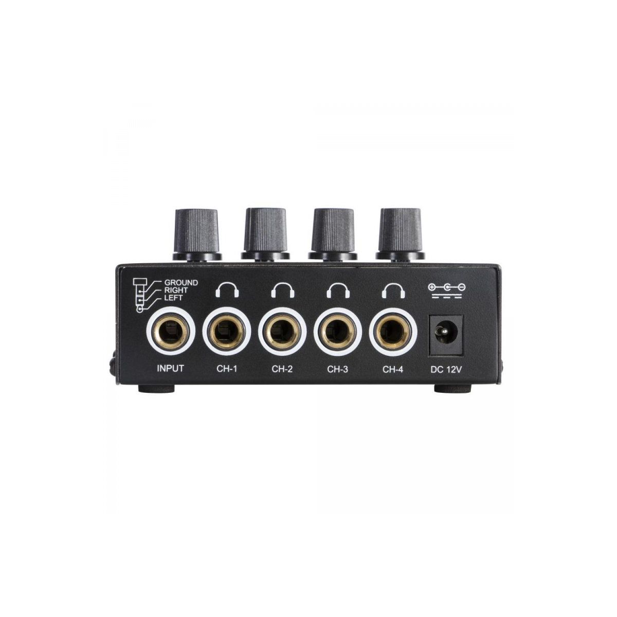 On-Stage HA4000 Four-Channel Headphone Amp - thumbnail 2